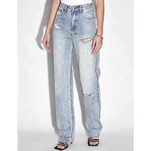 Ksubi x Kendall Jenner Playback Jeans in Skream Thrashed Flash US 25 Celeb Denim